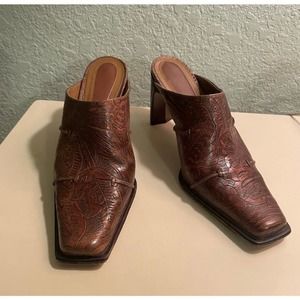 Antonio Melani vintage leather booties.